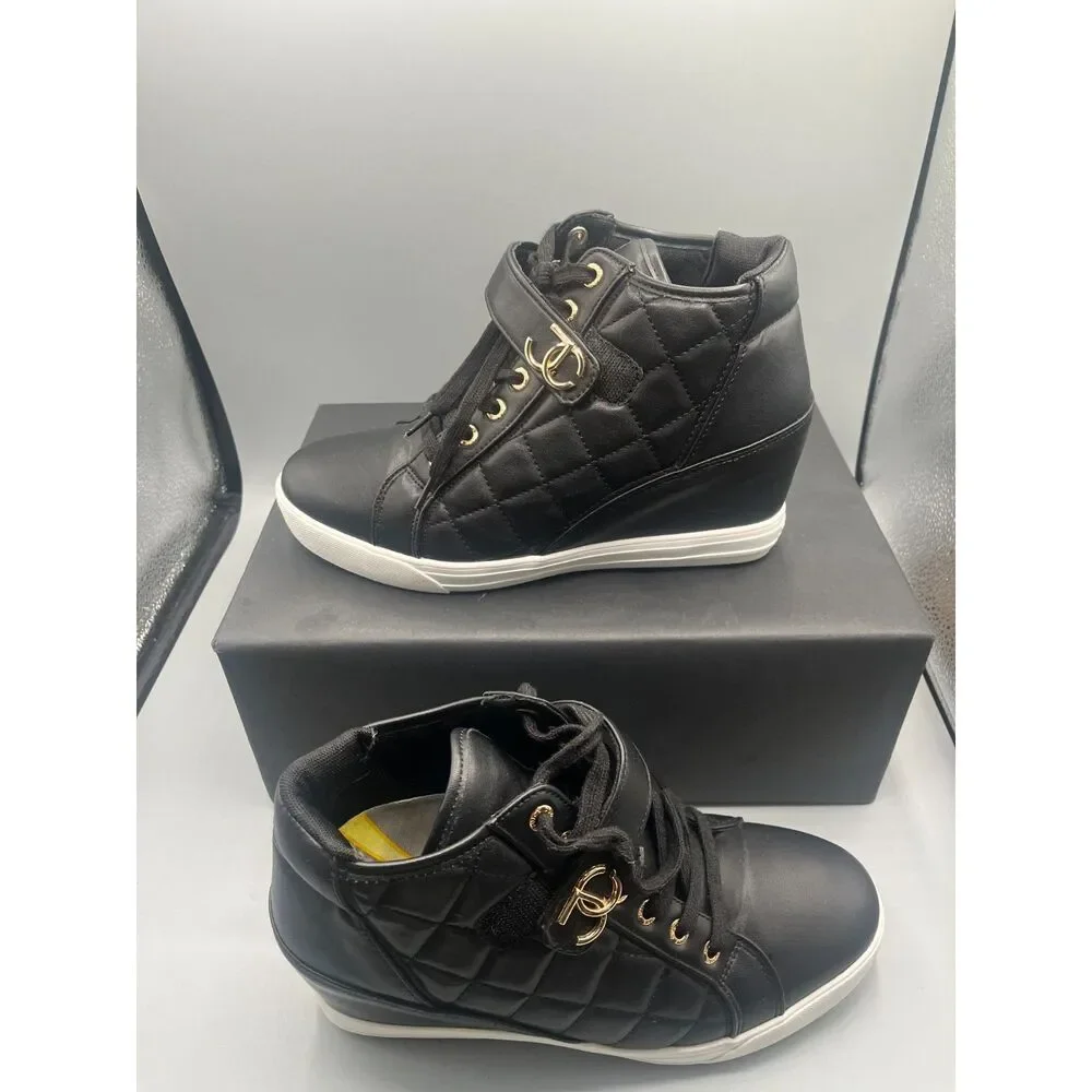 JUICY COUTURE JOURNEY WEDGE SNEAKERS 10 357100 06/22 - Picture 3 of 6